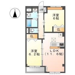 Chanp Autelの物件間取画像